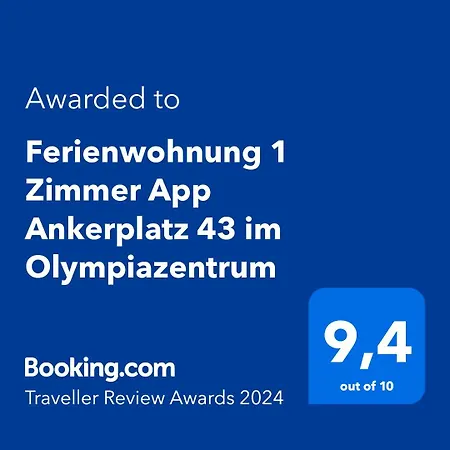 아파트 1 App Ankerplatz 43 Im Olympiazentrum 킬